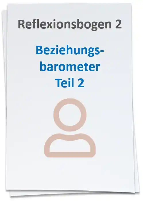Reflexionsbogen 2 Beziehungsbarometer Teil 2