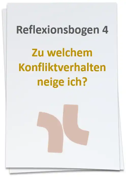 Reflexionsbogen 4 Zu welchem Konfliktverhalten neige ich